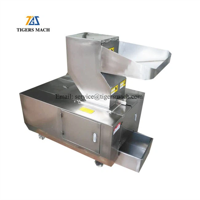 How to grind big bones into small pieces from automatic bone crushed grinding machine
