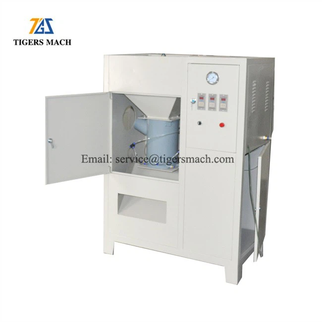 Automatic garlic sheller machine in shellers with feeding conveyor