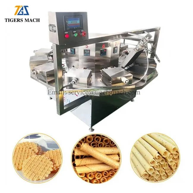 Egg Roll Making Machine For Wafer Stick And Ice Cream Cone best